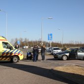 Ongeval voor Ambulancepost Noordwijk
